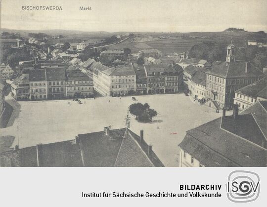 Bildpostkarte "Bischofswerda"