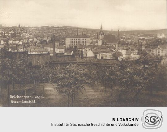 Bildpostkarte "Reichenbach i. Vogtl."