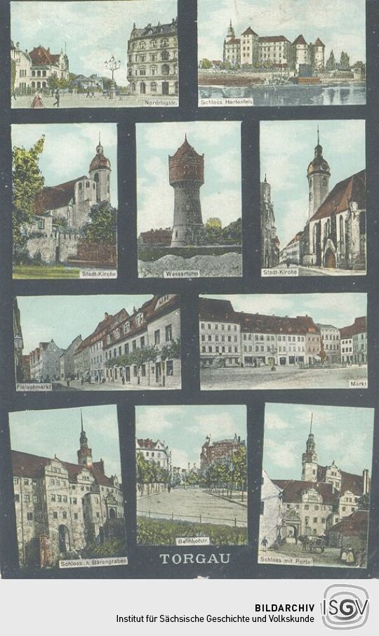 Bildpostkarte "Torgau"