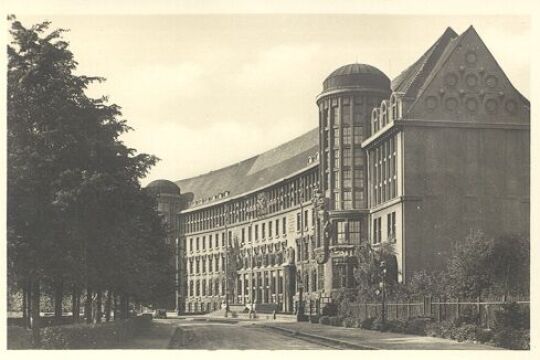 Bildpostkarte "Messestadt Leipzig"