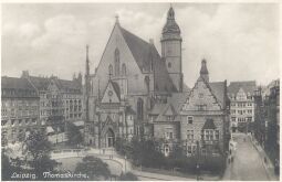 Bild: Bildpostkarte "Leipzig. Thomaskirche."