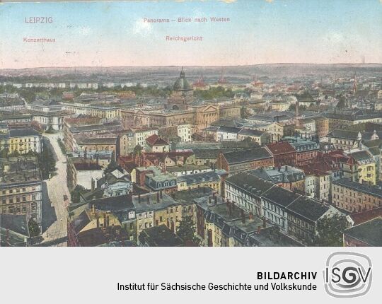 Bildpostkarte "Leipzig"