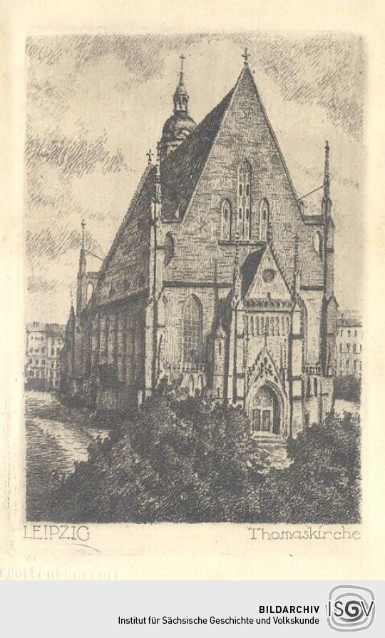 Bildpostkarte "Leipzig"