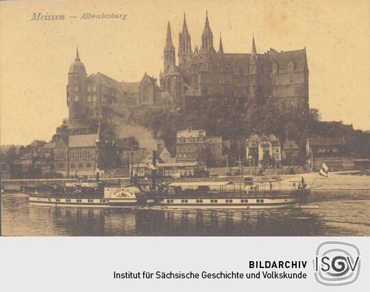 Bildpostkarte "Meissen - Albrechtsburg"