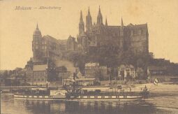 Bild: Bildpostkarte "Meissen - Albrechtsburg"