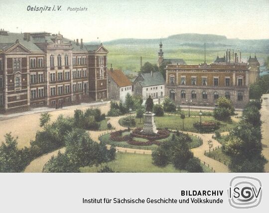 Bildpostkarte "Oelsnitz i. V."