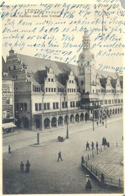 Bild: Bildpostkarte "Leipzig"