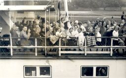 Bild: Bildpostkarte "Dampferfahrt von Meißen."