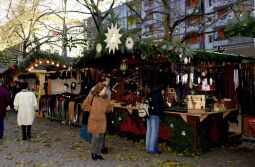 Bild: Weihnachtsmarkt in Dresden 2001