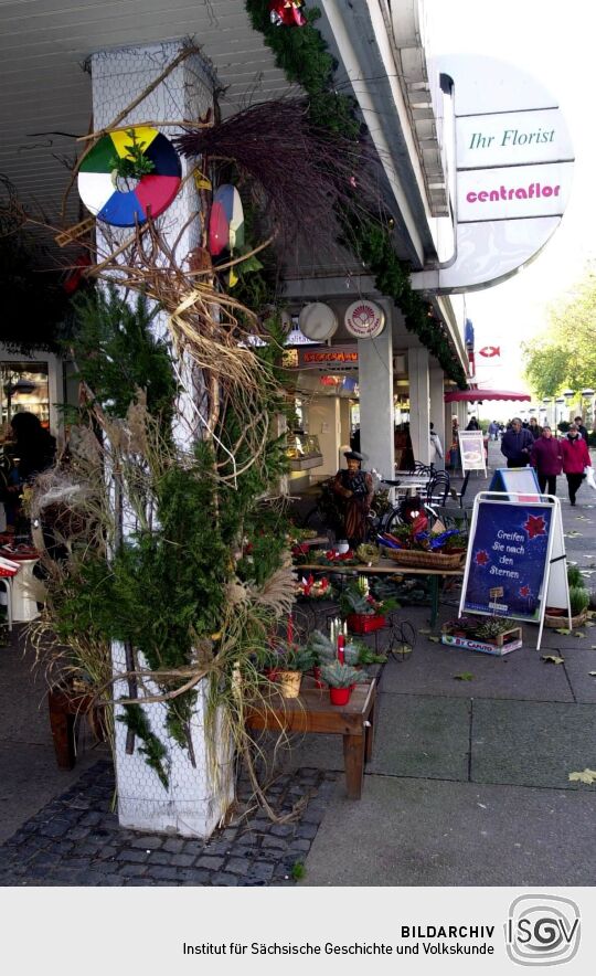 Weihnachtsmarkt in Dresden 2001