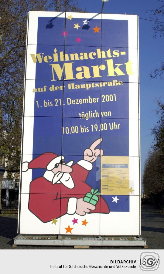 Weihnachtsmarkt in Dresden 2001