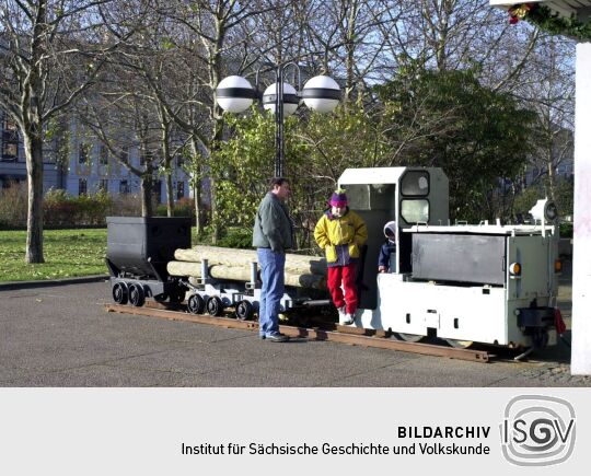 Stollenbahn am Goldenen Reiter, Dresden-Neustadt