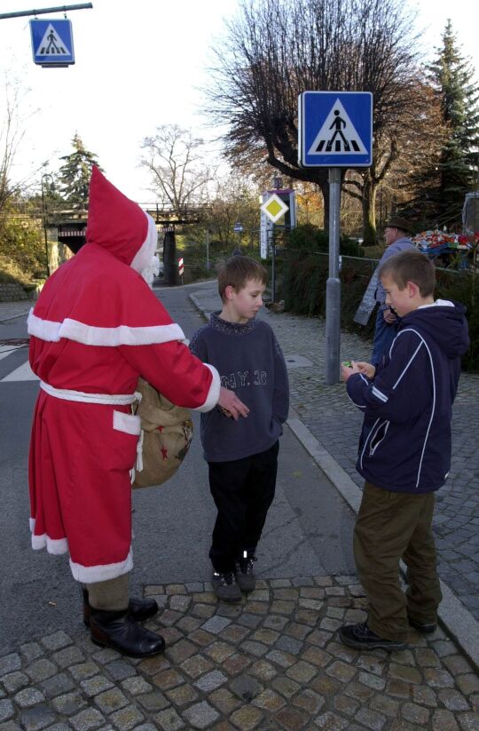 Weihnachten 2001 in Langebrück