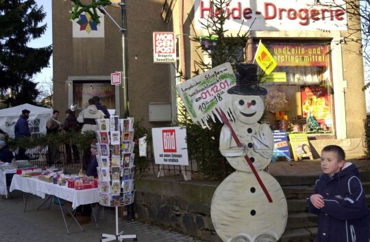 Weihnachten 2001 in Langebrück