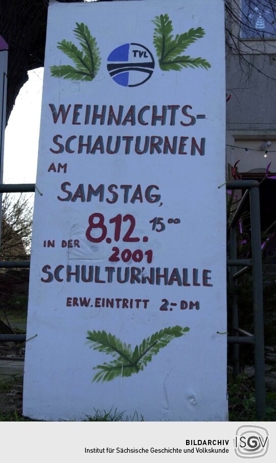 Weihnachten 2001 in Langebrück