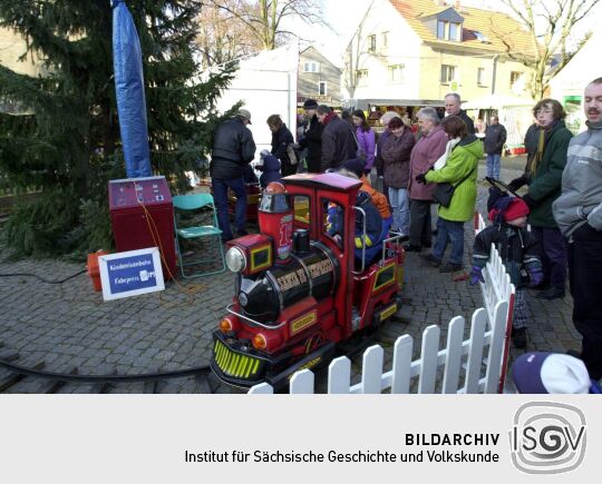 Weihnachten 2001 in Langebrück