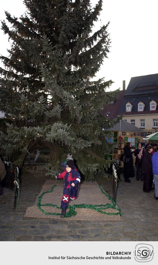 Weihnachten 2001 in Pulsnitz