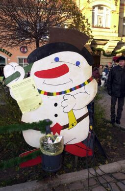 Bild: Weihnachten 2001 in Pulsnitz