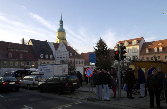 Weihnachten 2001 in Pulsnitz