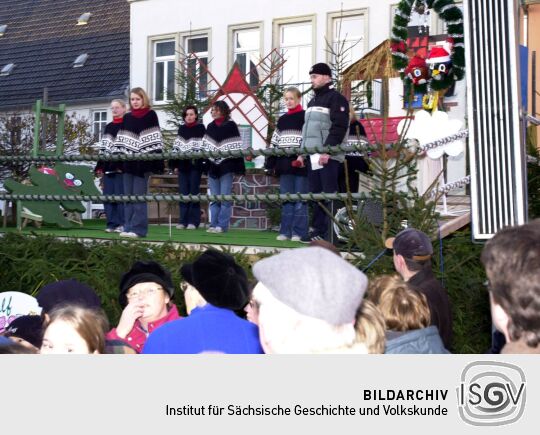 Weihnachten 2001 in Pulsnitz