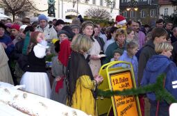 Bild: Weihnachten 2001 in Pulsnitz