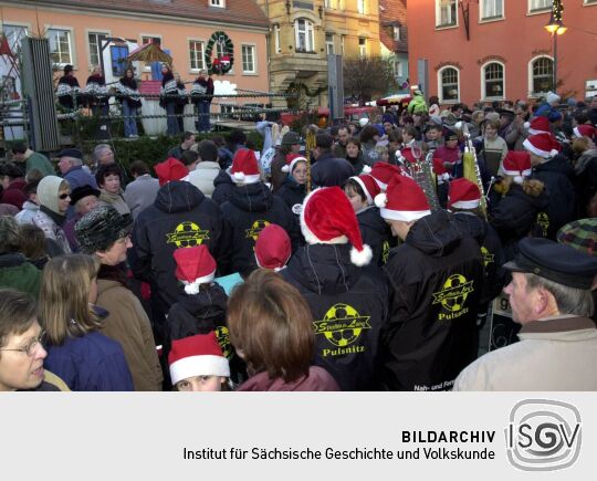 Weihnachten 2001 in Pulsnitz