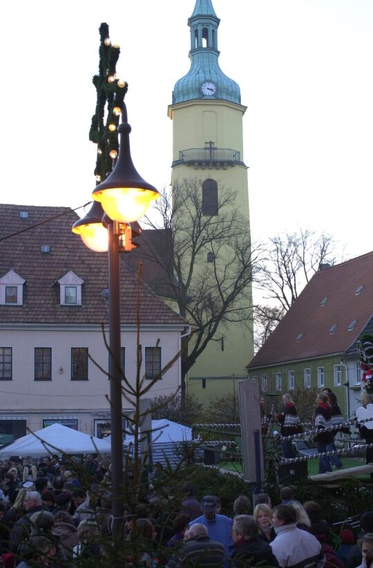 Weihnachten 2001 in Pulsnitz