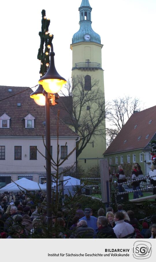 Weihnachten 2001 in Pulsnitz