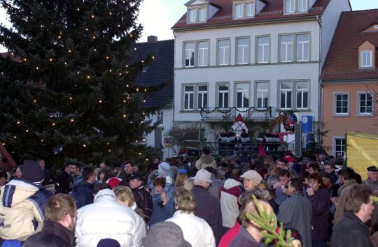 Weihnachten 2001 in Pulsnitz