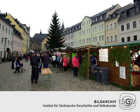 Weihnachten 2001 in Schneeberg