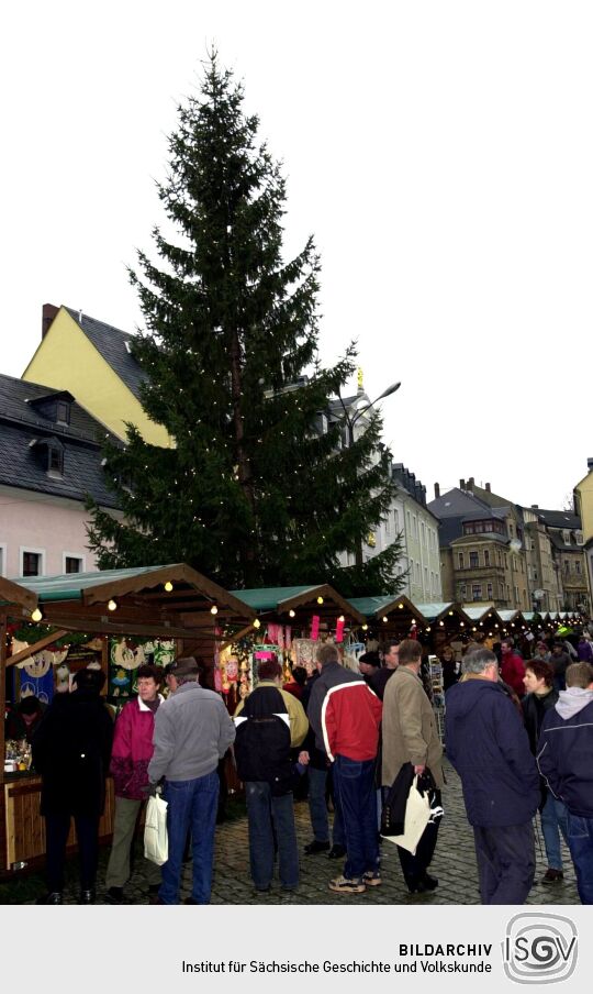 Weihnachten 2001 in Schneeberg