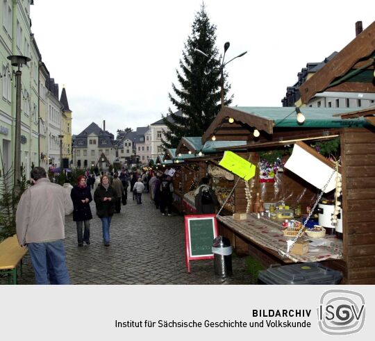 Weihnachten 2001 in Schneeberg