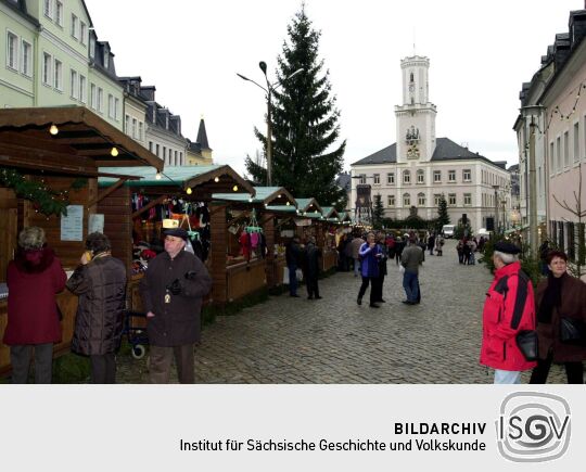 Weihnachten 2001 in Schneeberg