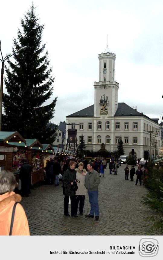 Weihnachten 2001 in Schneeberg