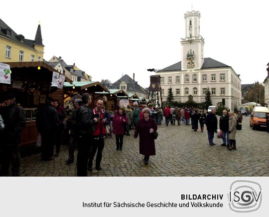 Weihnachten 2001 in Schneeberg