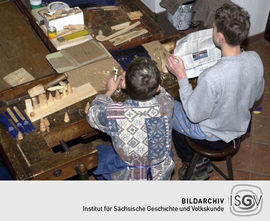 Weihnachten in Schneeberg 2001