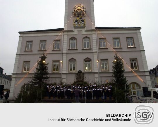 Weihnachtsmarkt in Schneeberg 2001