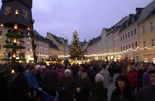 Schneeberger Weihnachtsmarkt 2001