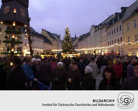 Schneeberger Weihnachtsmarkt 2001