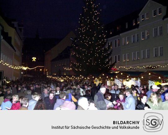 Schneeberger Weihnachtsmarkt 2001