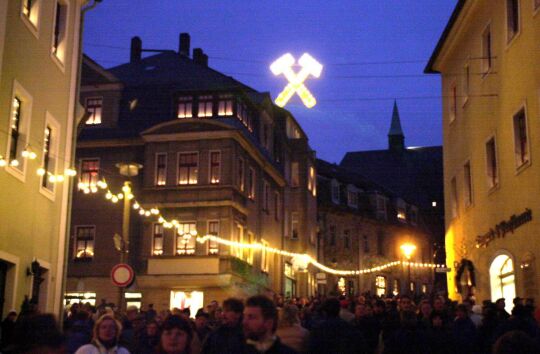 Schneeberger Weihnachtsmarkt 2001