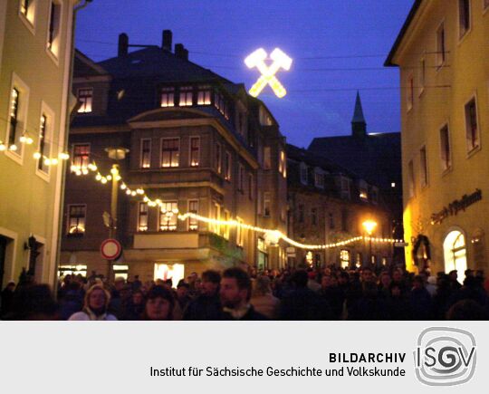Schneeberger Weihnachtsmarkt 2001
