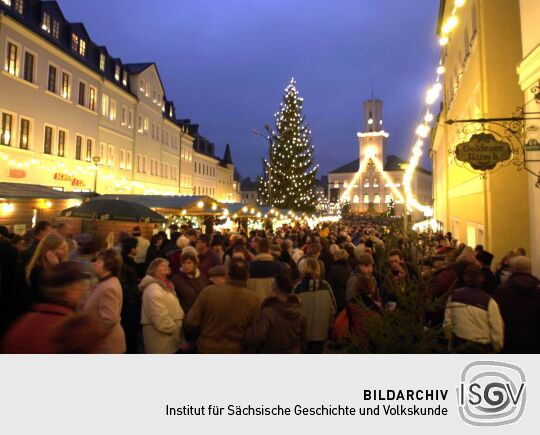 Schneeberger Weihnachtsmarkt 2001