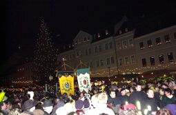Bild: Schneeberger Weihnachtsmarkt 2001