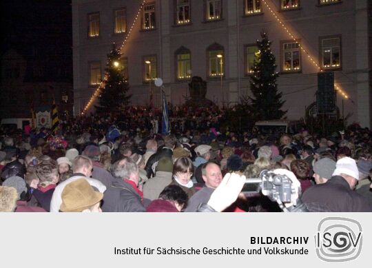 Schneeberger Weihnachtsmarkt 2001