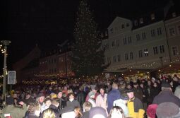 Bild: Schneeberger Weihnachtsmarkt 2001