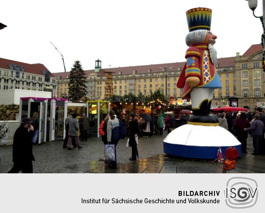 Ansicht des Striezelmarktes