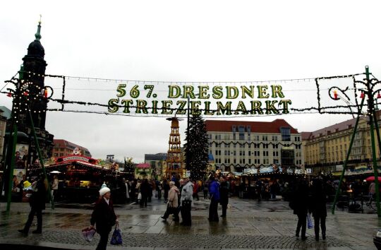 Ansicht des Striezelmarktes