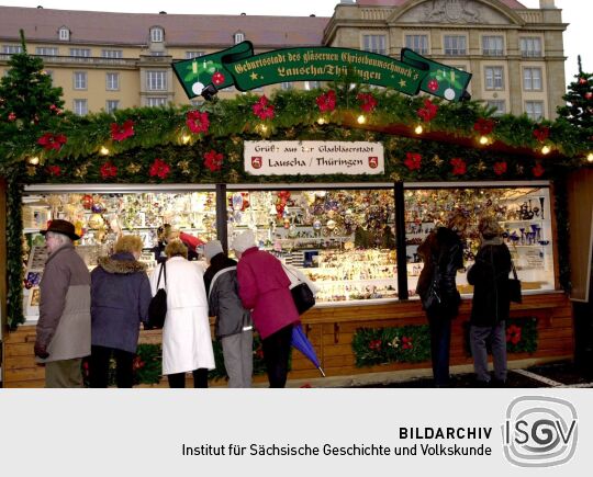 Ansicht des Striezelmarktes