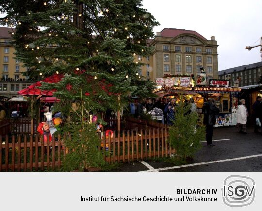 Ansicht des Striezelmarktes